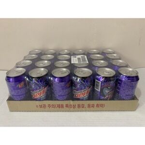 Mountain Dew Blue Zero Sugar Korea Exclusive Sealed Case Of 24 IN HAND 2025